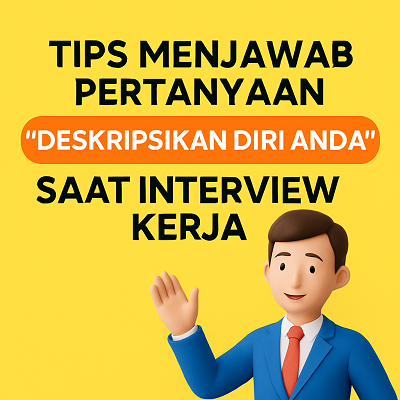 tips menjawab deskripsikan diri anda